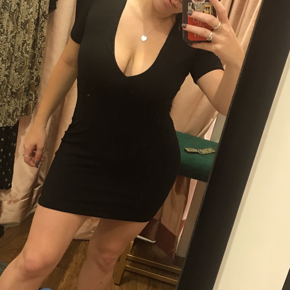 Susana Monaco little black dress